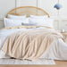 Turtle Shell Throw Blanket Beige for Couch Gentle Soft Fleece