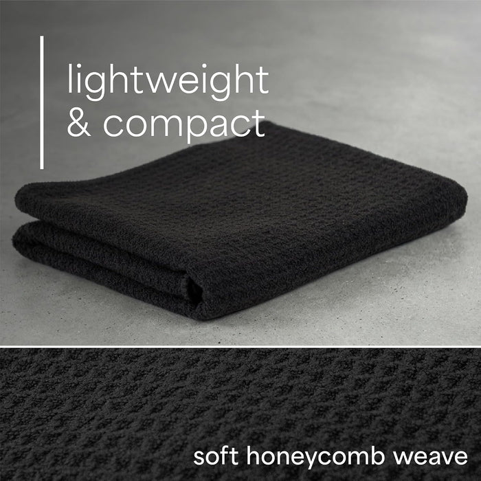 Microfiber Gym Towels, 6 Pack, 16" x 27"