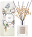 Reed Diffuser Set,3.38 fl oz (100 ml) - Clean Linen Oil Diffusers with 8 Reed Sticks,Home Fragrance Reed Diffuser for Bathroom Shelf Decor