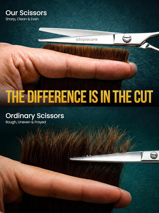 Hair Scissors Professional- 6.5inch Stainless Steel Hair Shears