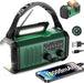 Hand Crank Emergency Radio, NOAA Weather Radio AM/FM,10000mAh