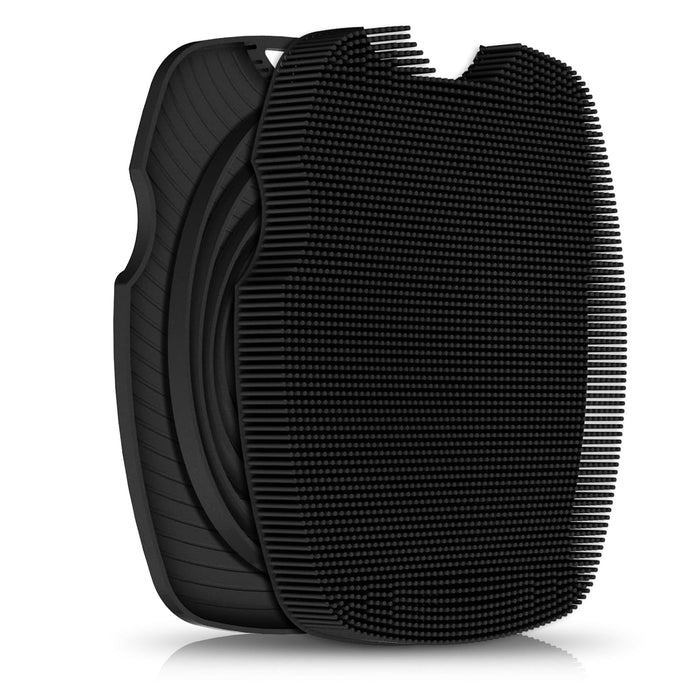 Silicone Bdoy Scrubber -Anti Zinc Infused-Exfoliating Shower Brush