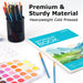 Watercolor Paper Pad, 9"x12" Water Color Paper, 140lb/300gsm Teal