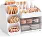 Large Makeup Organizer for Vanity Countertop, White