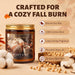 Cozy Fall Candles, Pumpkin Spice Scented