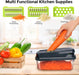 Vegetable Chopper, 12-in-1 Food Veggie Chopper Cutter with Container