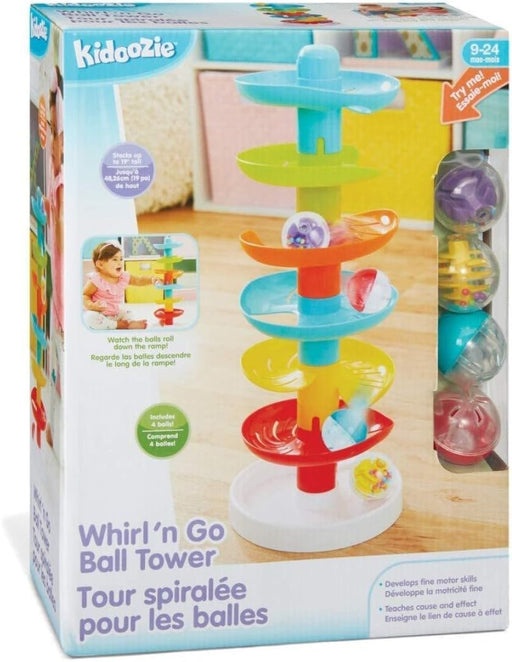 - Whirl 'N Go Ball Tower - Toddler Ball Drop Toy