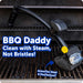 Household Cleaning + BBQ Bundle - BBQ Daddy Bristle Free Grill Brush - 2 Microfiber Cleaning Towels - All Purpose Cleane