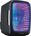 Frigidaire Gaming Light Up Mini Beverage Refrigerator, 6 can, 4 liters, Cooler with large see through door and LED light