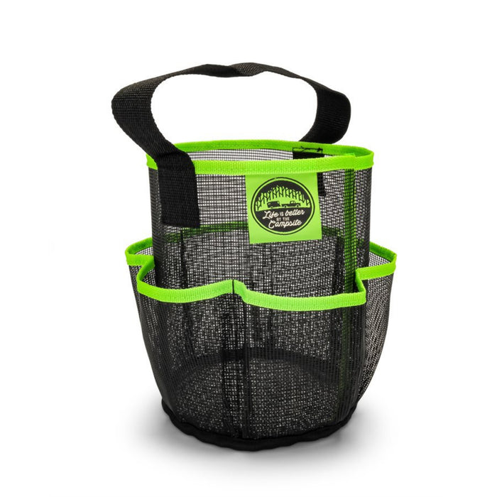 Mesh Shower Caddy 6 Pockets Bathroom Carry Tote Portable Quick Dry Storage Bag