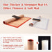 Non-slip Silicone Pastry Mat Extra Large Measurements 28''x 20'' Baking Mat
