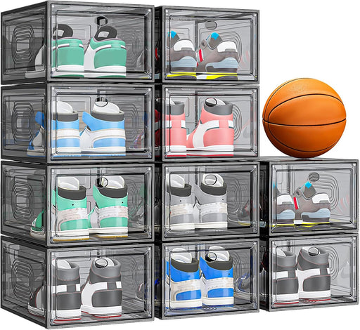 10 Pack Shoe Organizer Stackable