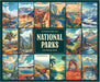 - National Parks Jigsaw Puzzle Box Set - 16 Mini Puzzles, 100 Pieces Each - Colorful Puzzle Gift Set for Adults