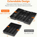 Expandable Silverware Drawer Organizer, Kitchen Utensil Tray