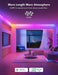 Govee 100ft RGBIC LED Strip Lights, Work with Alexa and Google Assistant