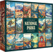 - National Parks Jigsaw Puzzle Box Set - 16 Mini Puzzles, 100 Pieces Each - Colorful Puzzle Gift Set for Adults