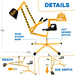 - Steel Kids Excavator Ride on Toy Sand Digger for Kids rotates 360