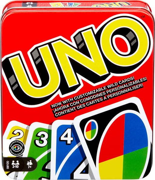 UNO Card Game, Ages 7+, 2-10 Players