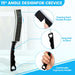 16Pcs Crevice Cleaning Brush Set, Hard Bristle Scrub Brushes for Gaps
