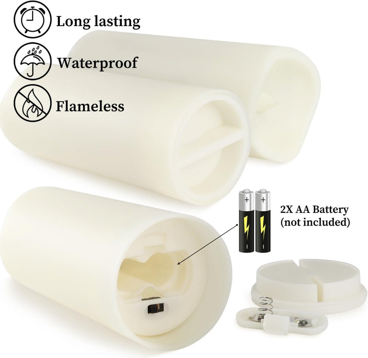 36-Pack LED Flameless Candles with Remote Control - Perfect for Home, Parties, and Special Occasions - Create a Magical Ambiance Effortlessly(Three Sizes)
