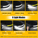 Headlamp Rechargeable, 230° Wide Beam Head Lamp LED with Motion Sensor for Adults - Camping Accessories Gear, Waterproof