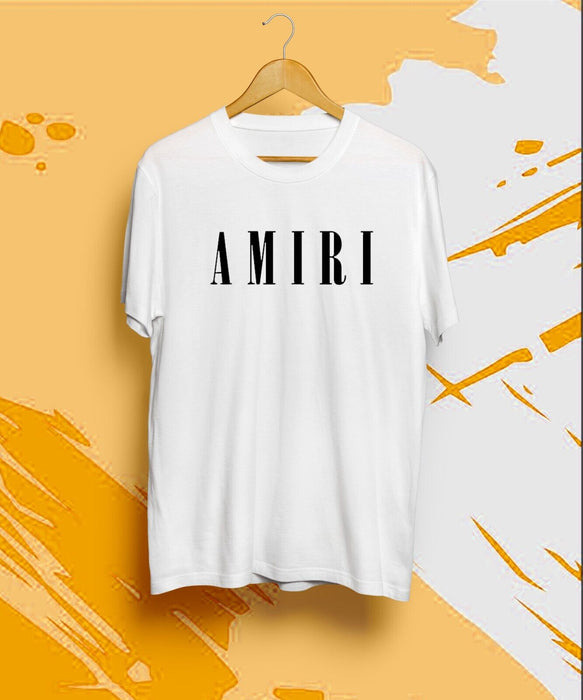 New Amiri Core Logo Fashion Wear T-Shirt Mens & Women Size S - 2XL