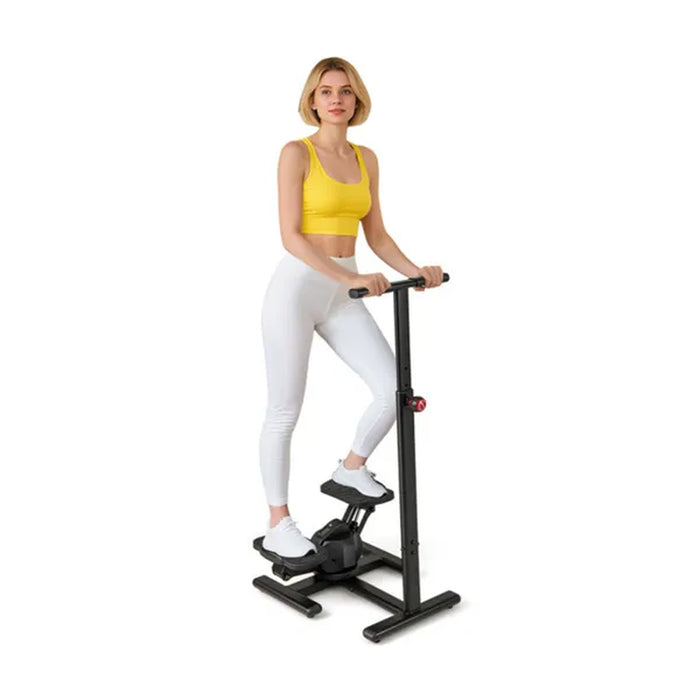 Step-and-Twist Exercise Stepper