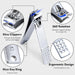 Manicure Set 18Pcs Stainless Steel Nail Clippers Set with Case Black