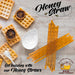 25 Pack Honey Sticks For Tea, Snacking, Honey Straws Packets Single Serve Stir Sticks, Natural Flavor by R.U.S Candy Com