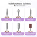 C40 Electric Nail Drill Professional, Precise Speed Dial, Purple