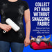 Pet Hair Remover – Original Size Reusable Lint Roller for Cat & Dog Hair on Furniture, Couch, Carpet, Car, Rugs & Beddin