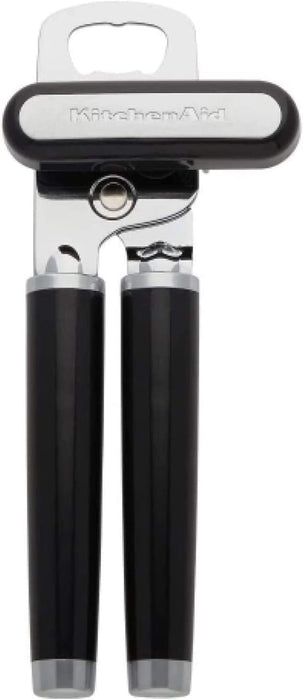 KitchenAid Classic Multifunction Can Opener and Bottle Opener Easy to Use, Razor Sharp Stainless Steel Cutting Wheel, So