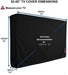 Outdoor TV Cover 52 to 55 inch Weatherproof and Waterproof