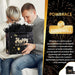 13" Birthday Gift Bag with Tissue Paper & Card(1 Pack Black Gold)