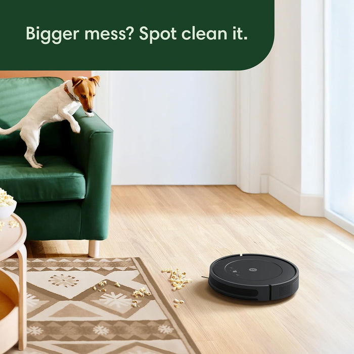 Roomba Vac Robot Vacuum (Q0120) - Easy to Use, Power-Lifting Suction, Multi-Surface Cleaning, Smart Navigation Cleans in Neat Rows, Self-Charging, Alexa