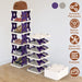 Six-Tier Foldable Shoe Rack