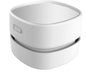 Mini Desktop Vacuum Cleaner for Table Dust (White AA Battery)