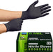 Black Nitrile Gloves HEAVY DUTY 6 Mil Nitrile Chemical Resistant Medical Cooking Cleaning Disposable Black Gloves