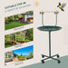 Rolling T-Bracket Bird Training Activity Playground with Perch
