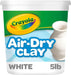 Air Dry Clay (5lbs), Teacher Supplies, Natural White Modeling Clay for Kids, Sculpting Material, Bulk Craft Supplies for