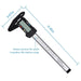 Digital Caliper, Calipers 0-6 Inch, Inch/mm Conversion, Large LCD