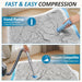 Vacuum Storage Bags with Hand Pump, Vacuum Seal Space Saver Bags,20 Combo