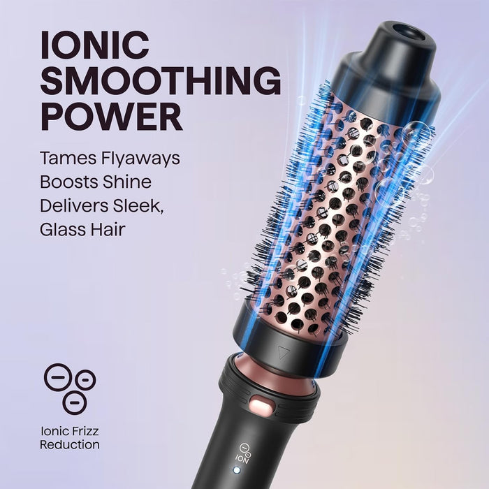 5 in 1 Curling Iron with Thermal Brush,Flat Iron,Versatile Styling