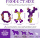 Tough Dog Toys for Aggressive Chewers 3 Pack, Indestructible Dog Toys for Large Dogs, Dog Chew Toys, Aggressive Chew Toys to Keep Them Busy, Dog Toy for 30-75lbs Medium/Large Breeds