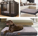 Washable Orthopedic Large Dog Bed with Removable Cover, Pet Bed Mat