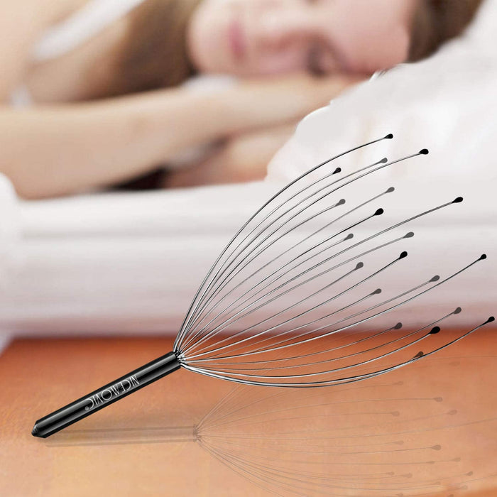 2 Pack Head Scalp Massager Stocking Stuffers White Elephant Gifts