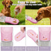 2-in-1 Portable Dog Water Bottle and Food Container