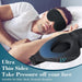 Sleep Mask for Side Sleeper, Light Blocking Eye Mask for Women Men