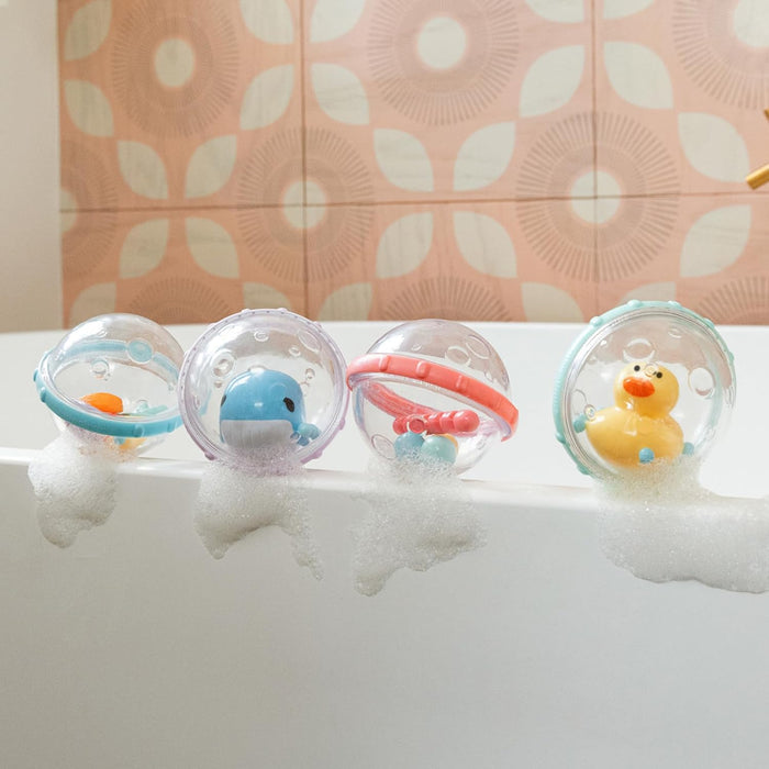 ® Float & Play Bubbles™ Baby and Toddler Bath Toy, 4 Count