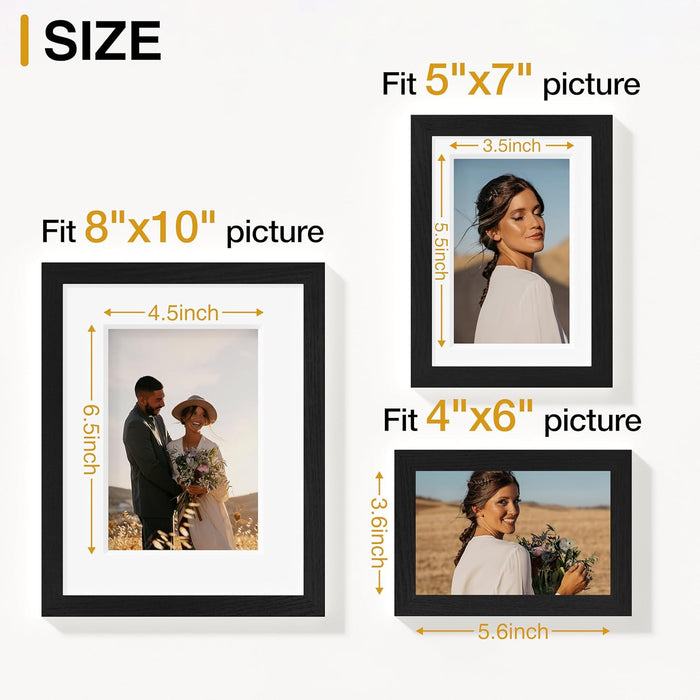 15 Pack Picture Frames Collage Wall Decor, Wall/Tabletop Display